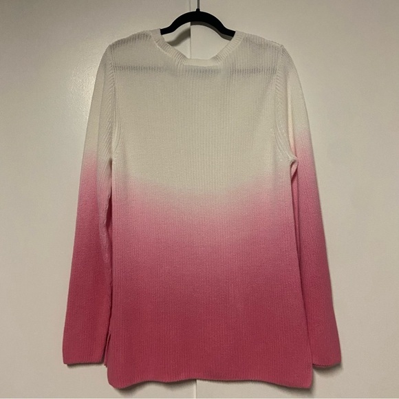 I-N-C Womens Ombre Pullover Cotton Ribbed Sweater Size XXL - Picture 6 of 7